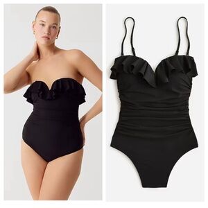 Like new adorable sweetheart detail long torso swim suit. Size 8.